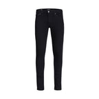 Jack Jones Black Cotton Skinny Jeans