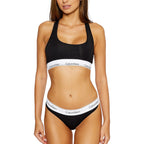 Calvin Klein Underwear Black Cotton Bra
