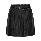Only Black Polyester Mini Skirt