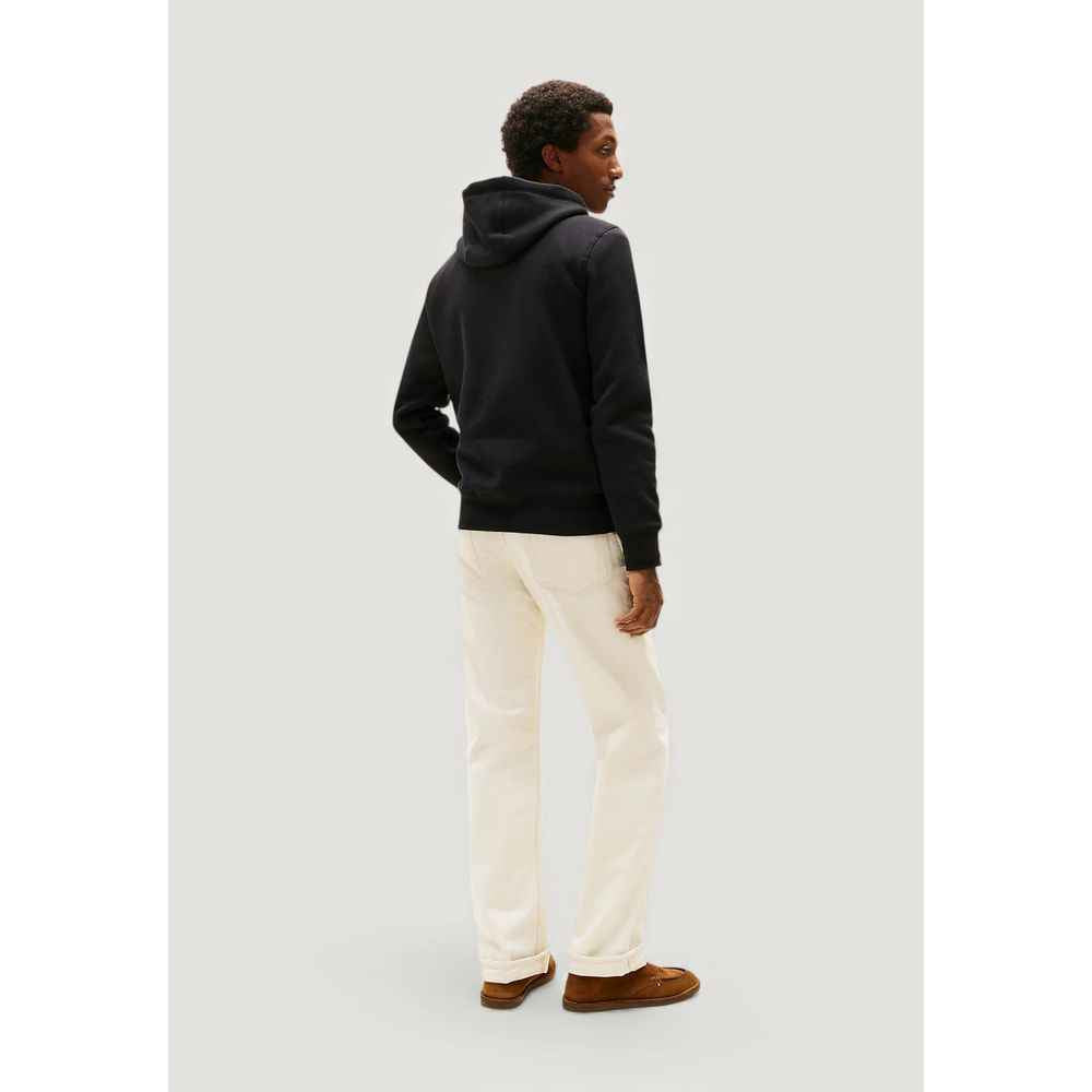 Tommy Hilfiger Black Cotton Hoodie