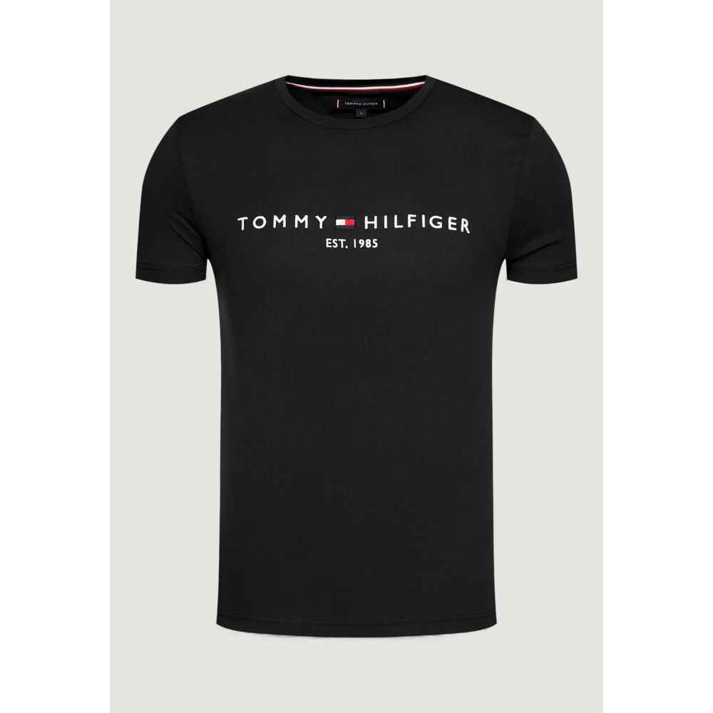 Tommy Hilfiger Black Cotton T-Shirt