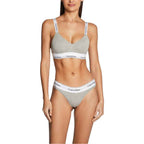 Calvin Klein Underwear Gray Cotton Pantie