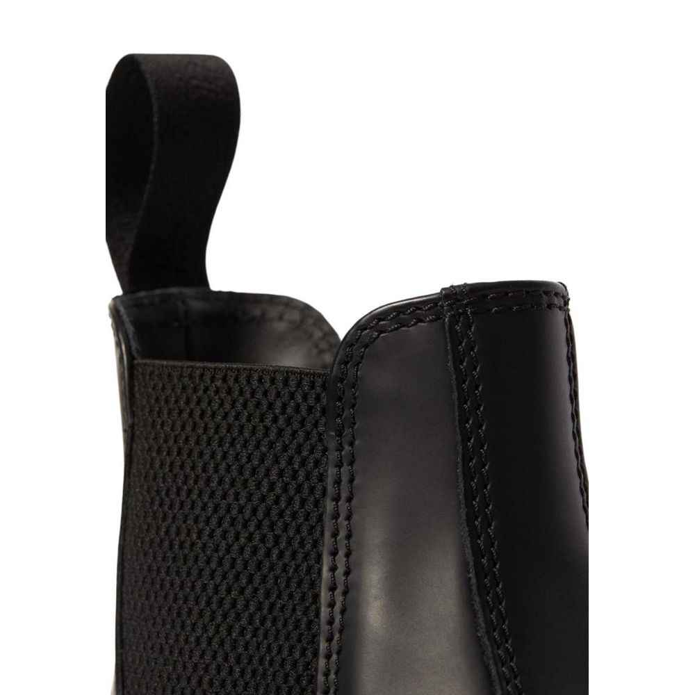 Dr. Martens Black Leather Ankle Boots