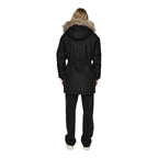 Only Black Polyester Parka