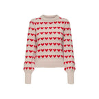 Jacqueline De Yong Beige Polyester Sweatshirt