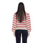 Jacqueline De Yong Beige Polyester Sweatshirt