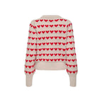 Jacqueline De Yong Beige Polyester Sweatshirt