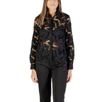 Morgan De Toi Black Polyester Blouse