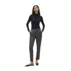 Vero Moda Gray Polyester Casual Pants