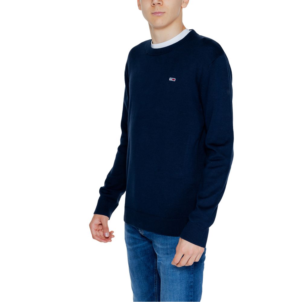 Tommy Hilfiger Jeans Blue Organic Cotton Sweatshirt