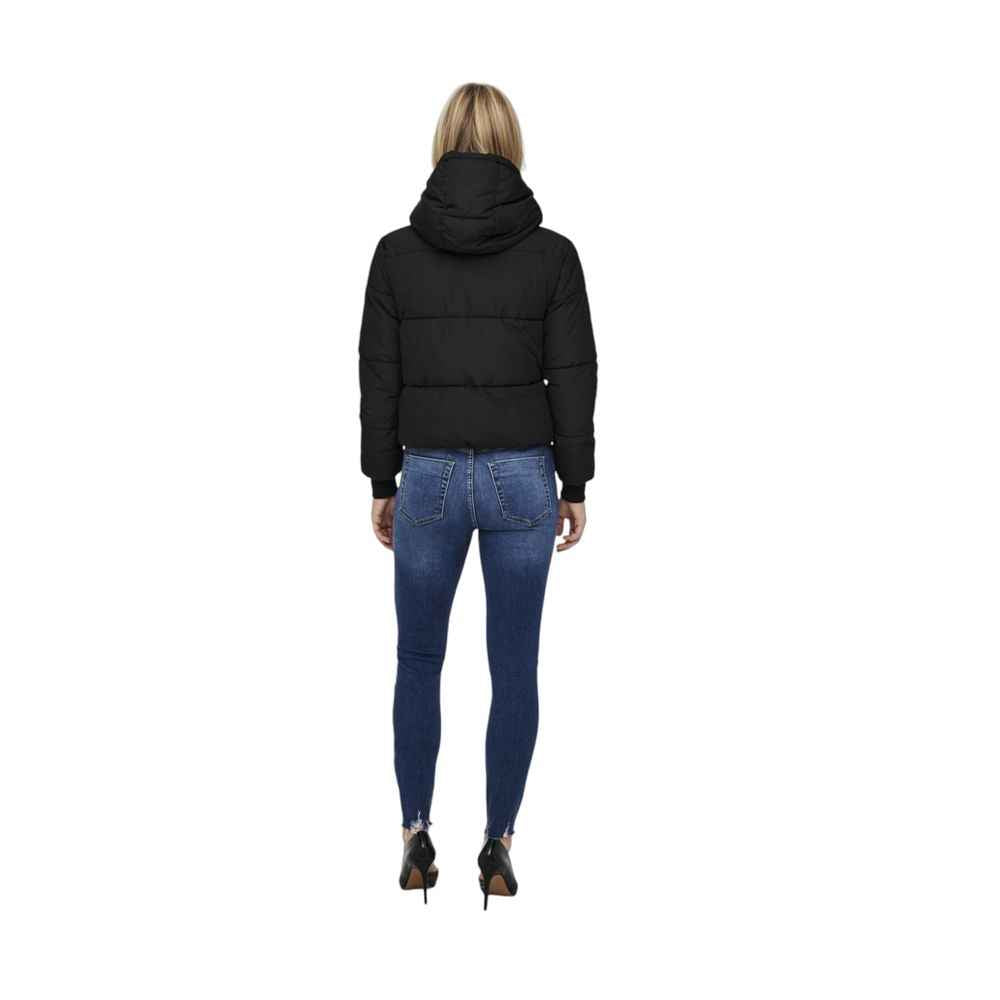Jacqueline De Yong Black Polyester Shell Jacket
