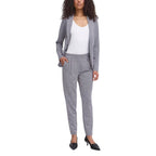 ICHI Blue Polyester Skinny Pants