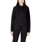 Armani Exchange Black Viscose Hoodie