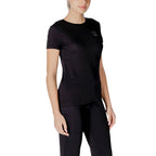 Armani Exchange Black Cotton T-Shirt