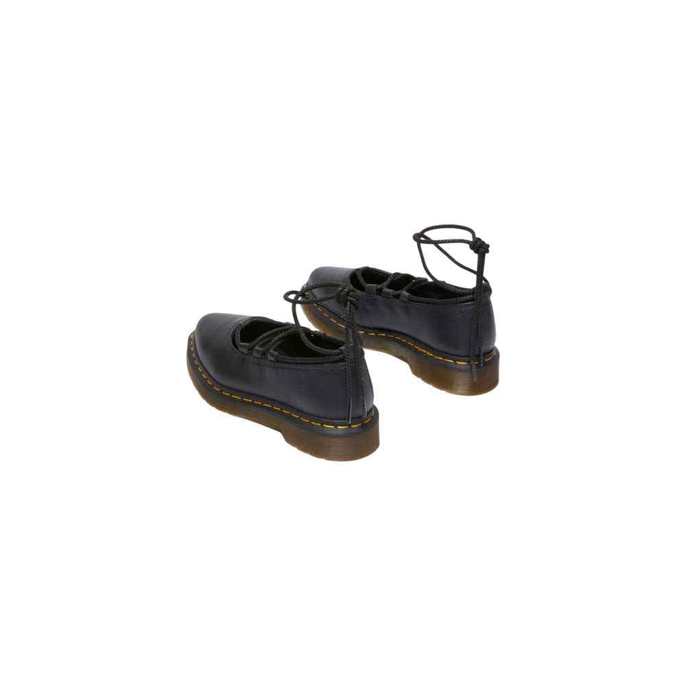 Dr. Martens Black Leather Platform Pumps