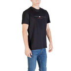 Tommy Hilfiger Jeans Black Recycled Cotton T-Shirt