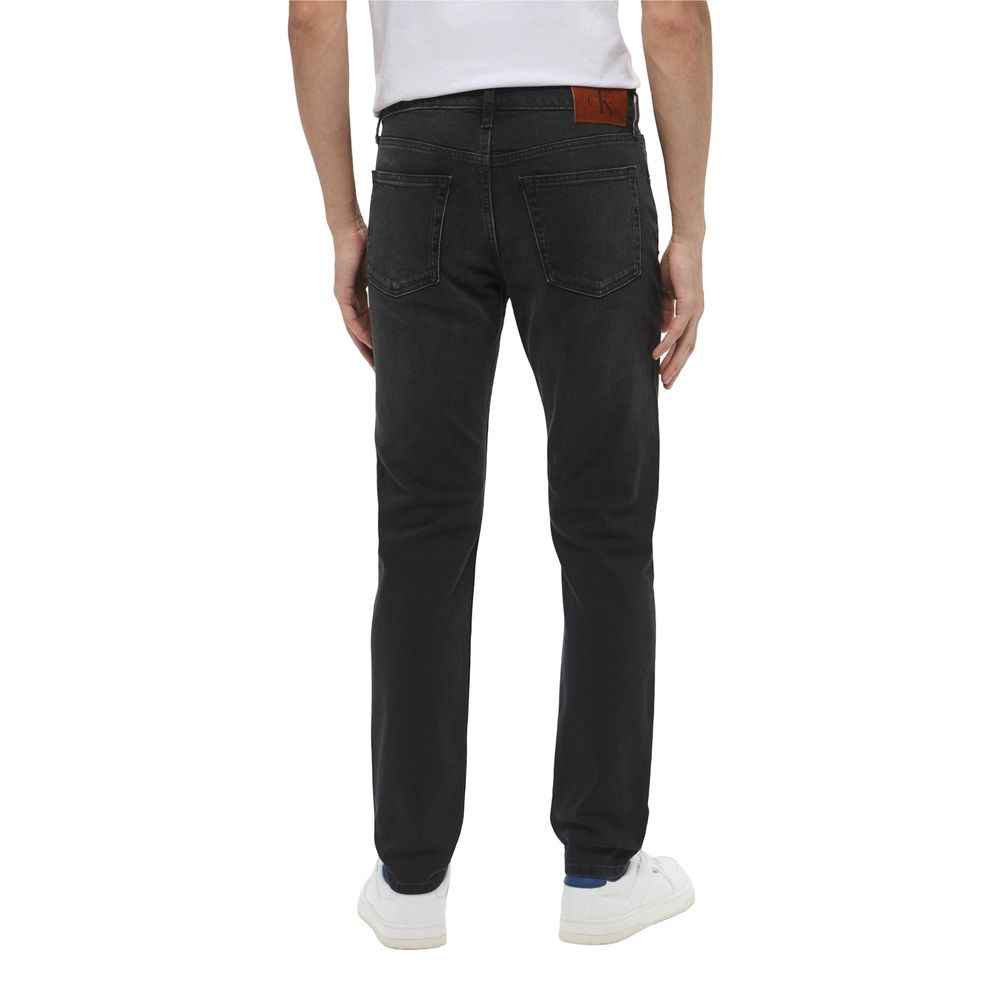 Calvin Klein Jeans Black Cotton Skinny Jeans
