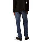 Calvin Klein Jeans Blue Cotton Relaxed Fit Jeans