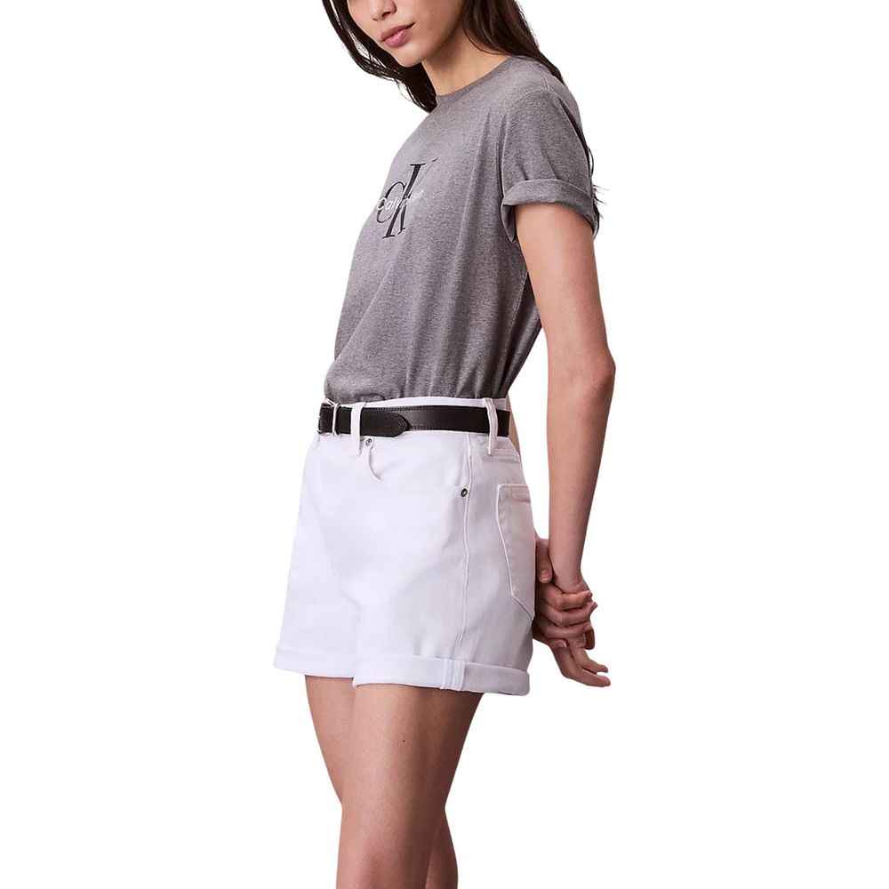 Calvin Klein Jeans Gray Cotton T-Shirt