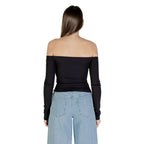 Tommy Hilfiger Jeans Black Recycled Cotton Long Sleeve T-Shirt