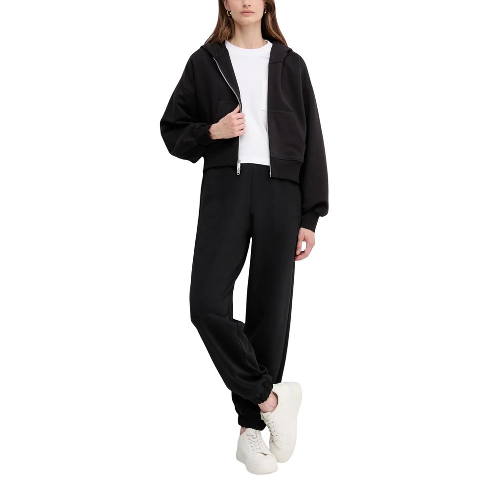Calvin Klein Jeans Black Cotton Hoodie