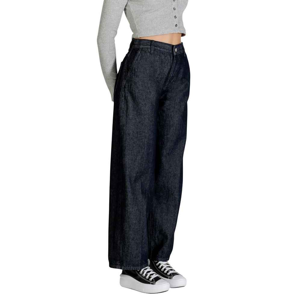 Calvin Klein Jeans Blue Cotton Bootcut Jeans