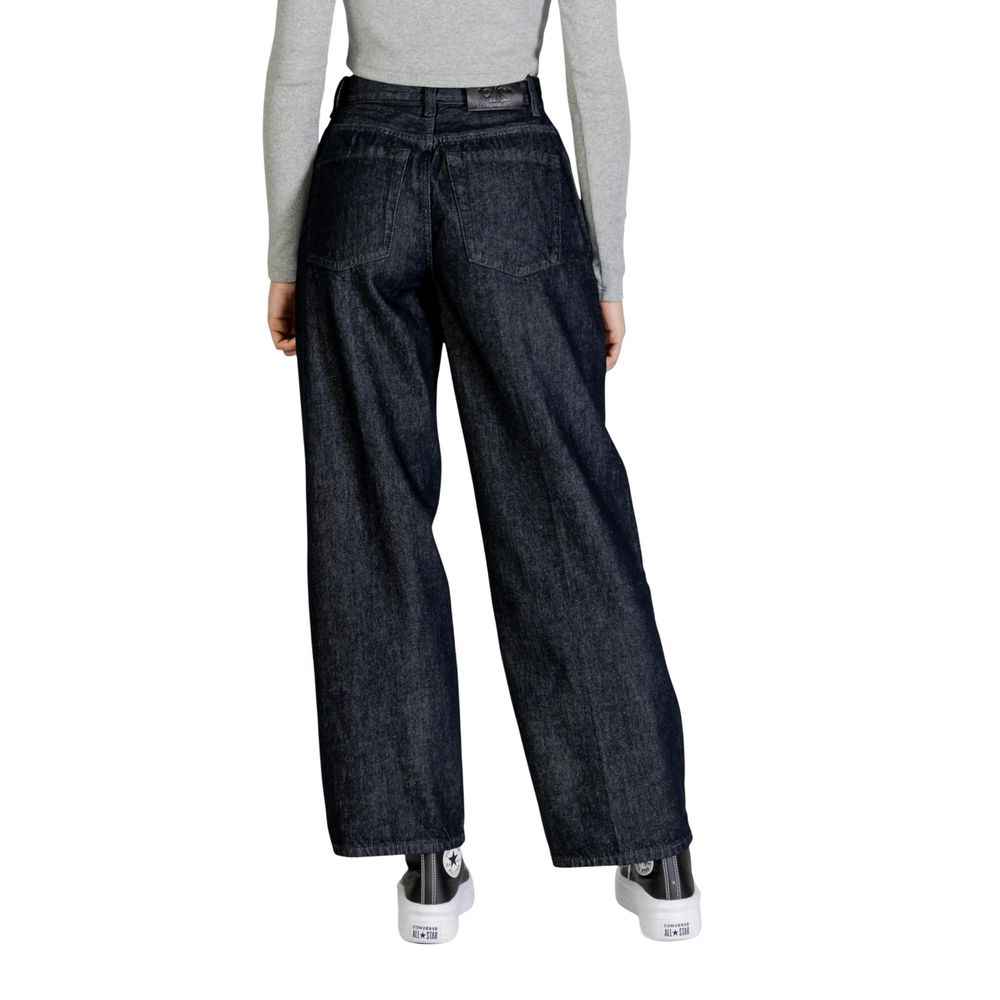 Calvin Klein Jeans Blue Cotton Bootcut Jeans
