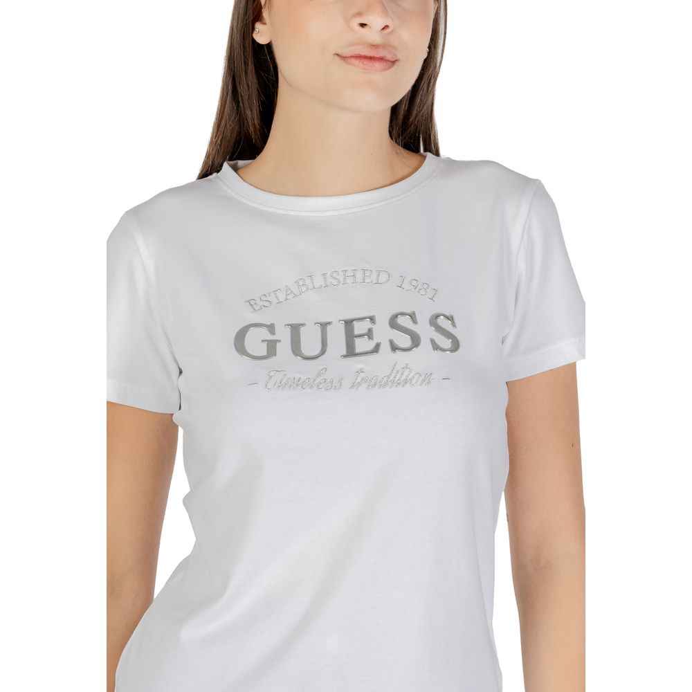 Guess Active White Cotton Sportswear