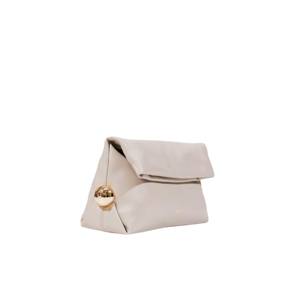 Liu Jo Beige Polyethylene Clutch Bag