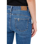 Liu Jo Blue Cotton Bootcut Jeans