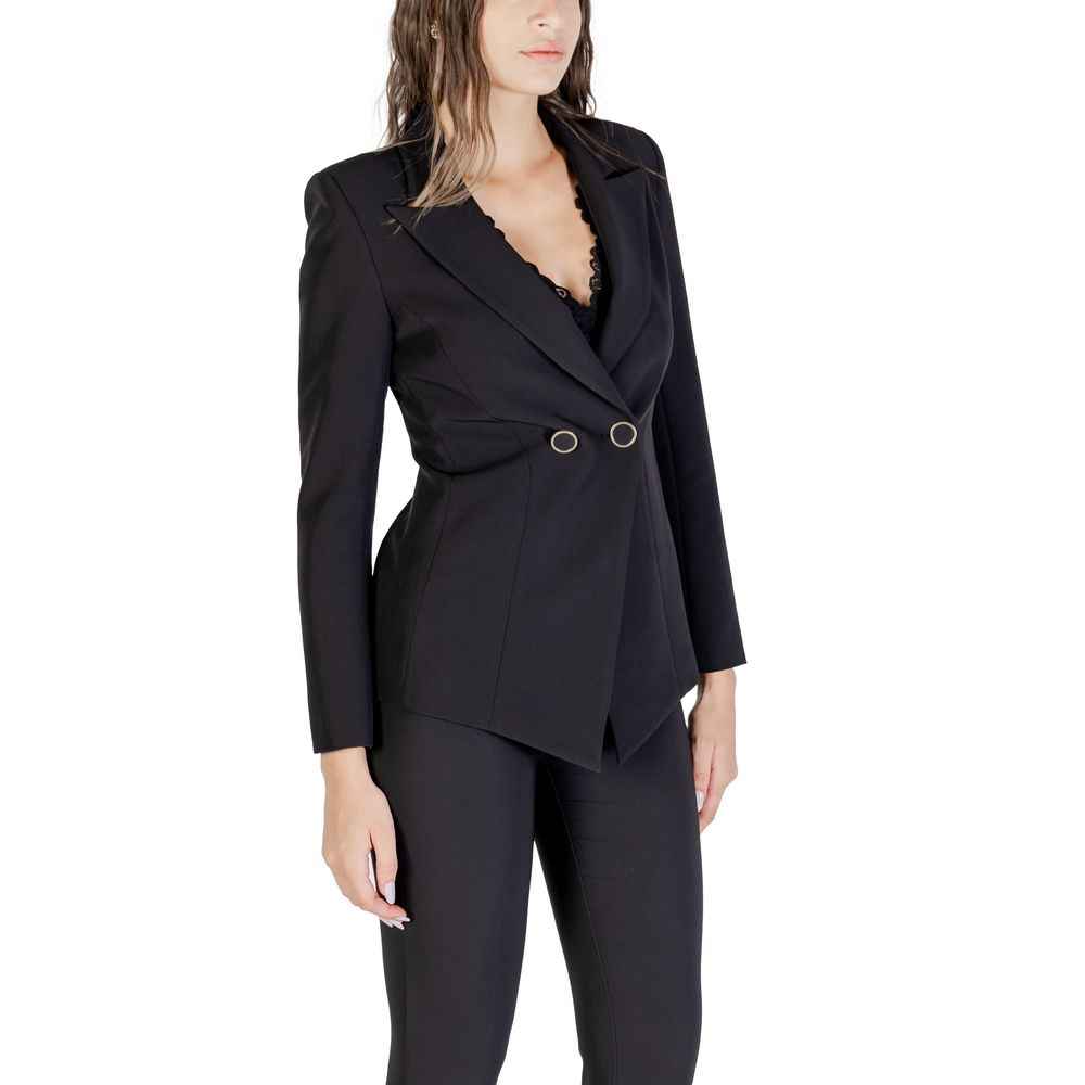 Rinascimento Black Polyester Blazer
