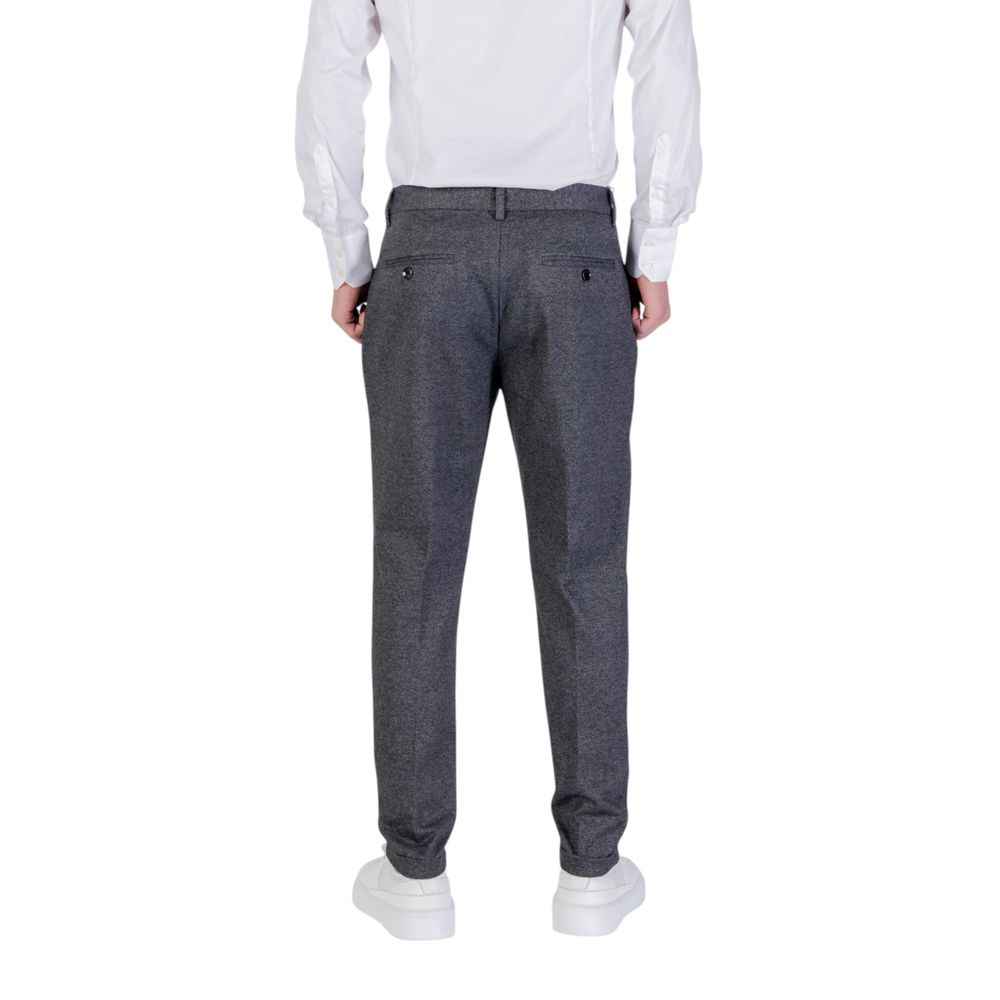 Antony Morato Gray Polyester Skinny Pants
