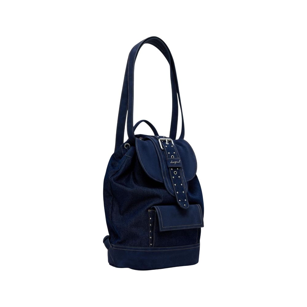 Desigual Blue Polyethylene Backpack