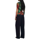 Desigual Bicolor Viscose Long Sleeve T-Shirt