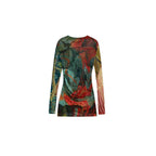 Desigual Bicolor Viscose Long Sleeve T-Shirt
