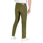 Jeckerson Green Cotton Skinny Jeans