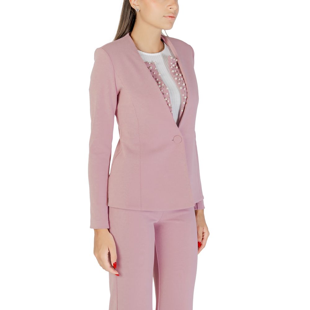 Rinascimento Multicolor Polyester Blazer