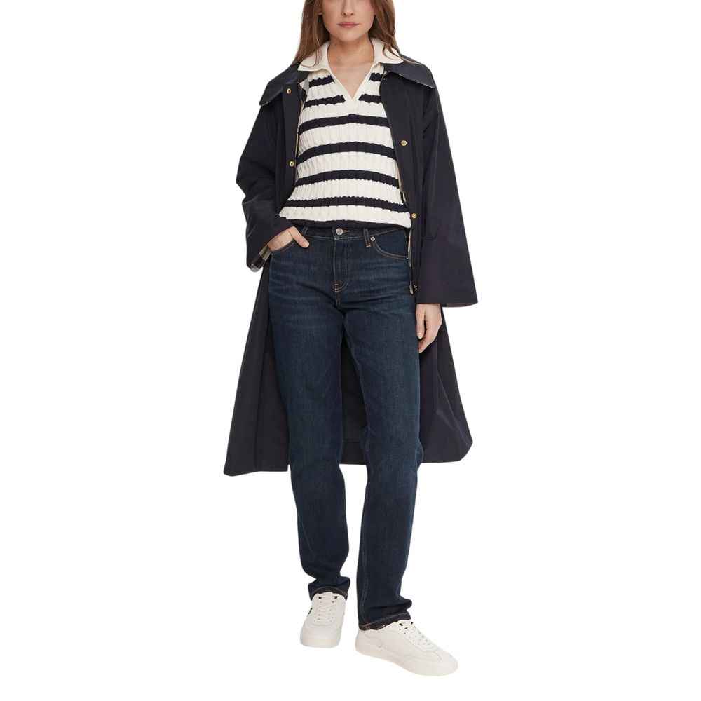 Tommy Hilfiger Blue Recycled Cotton Mom Jeans