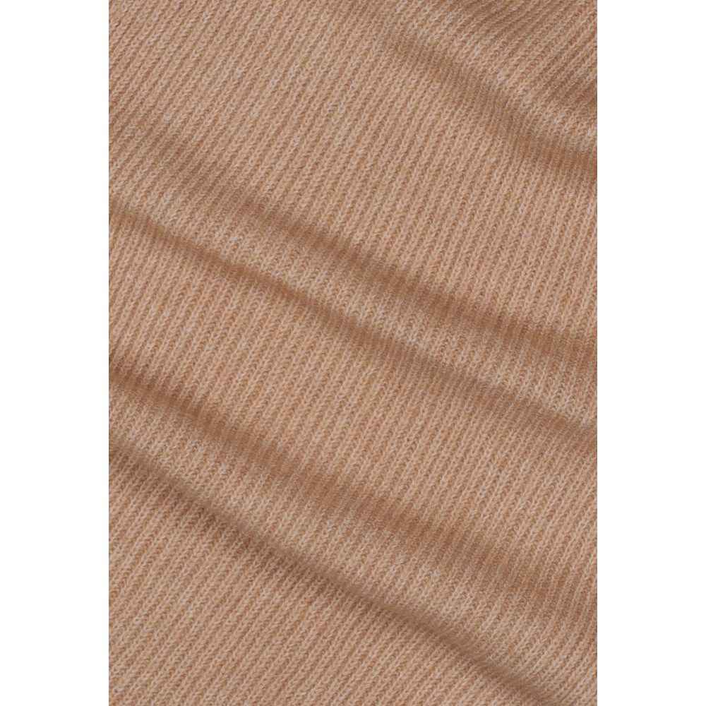 Pieces Beige Recycled Polyester Scarf