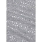 Pieces Gray Recycled Polyester Scarf