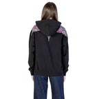 County of Milan Black Cotton Hoodie