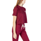 Icon Bordeaux Cotton T-Shirt