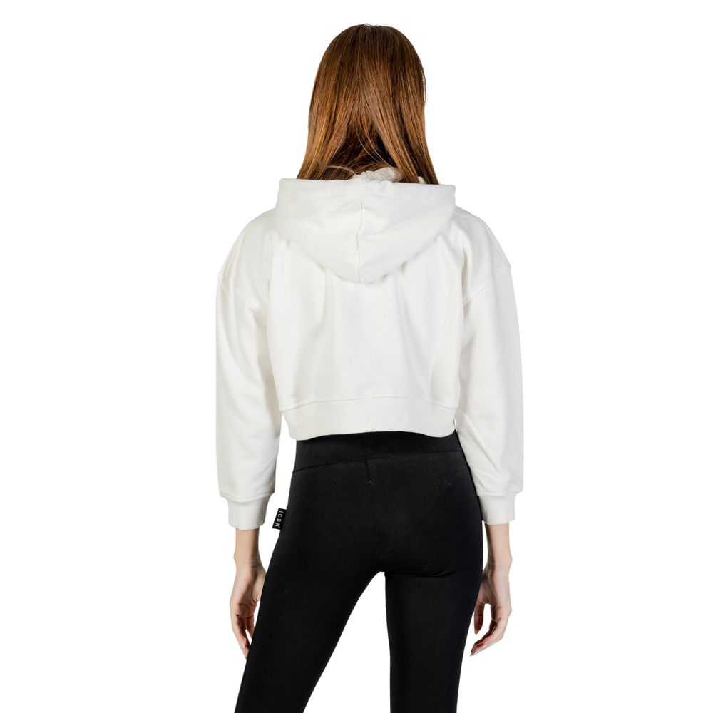 Icon Cream Cotton Hoodie