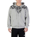 County of Milan Gray Cotton Hoodie