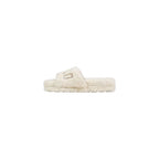 Ralph Lauren Cream Textile Slippers