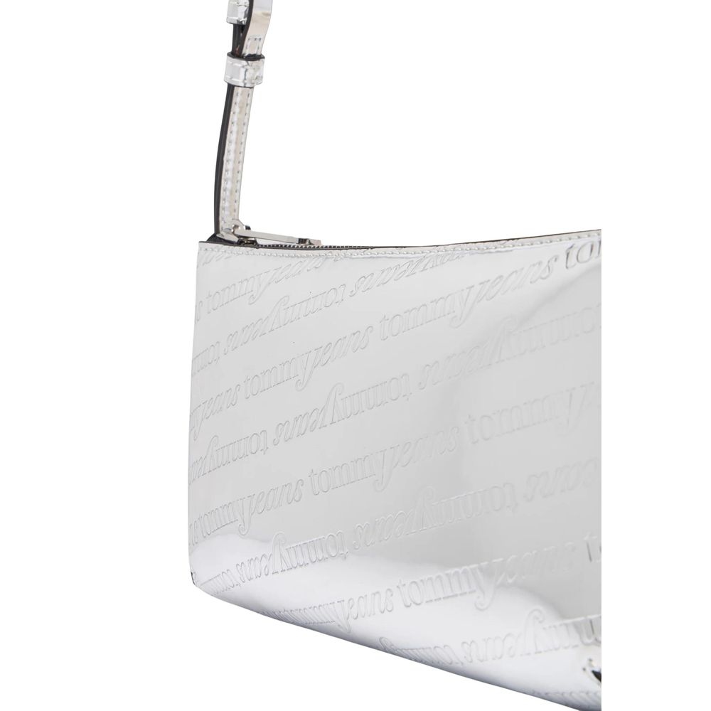Tommy Hilfiger Jeans Silver Polyethylene Handbag