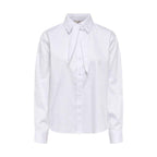 Jacqueline De Yong White Cotton Blouse