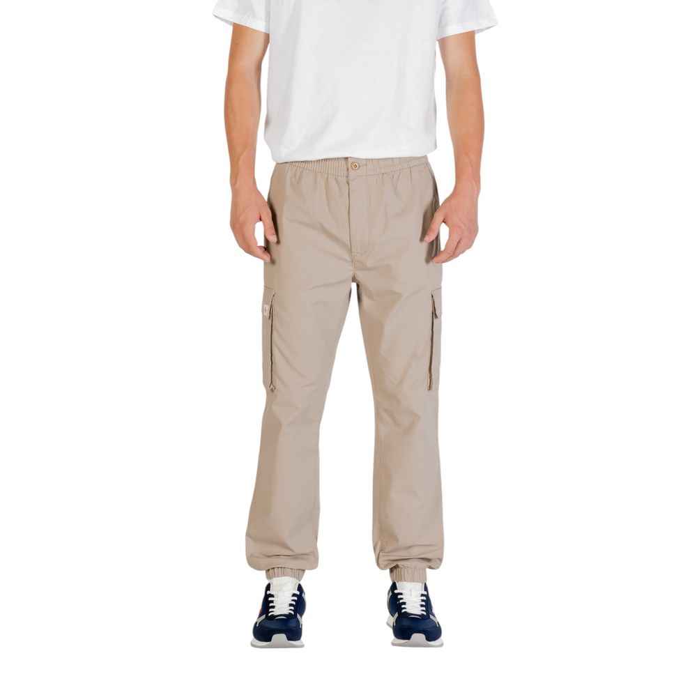 Calvin Klein Jeans Brown Cotton Cargo Pants