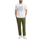 Calvin Klein Jeans White Cotton T-Shirt