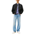 Tommy Hilfiger Jeans Black Recycled Cotton Bomber